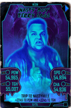 SuperCard JerrySags 23 Neon Halloween