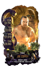 Super card joe coffey s6 29 primal 17264 216