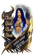 SuperCard SashaBanks S6 30 Vanguard