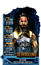 SuperCard SethRollins S5 25 WrestleMania35 FanAxxess