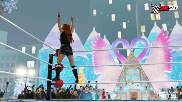 WWE2K20 BeckyLynch Snow WWE2K20 BeckyLynch Snow