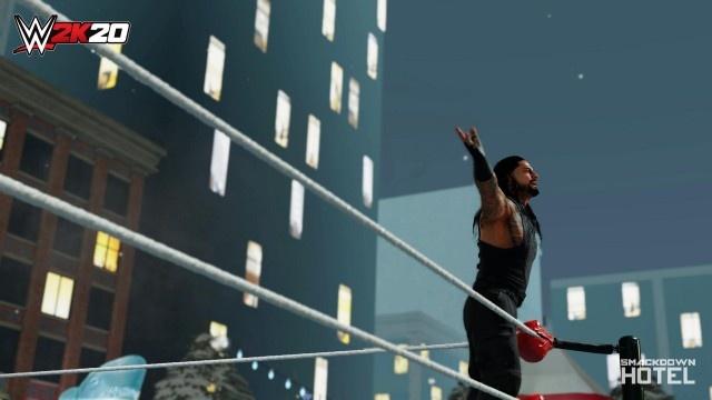 WWE2K20 RomanReigns Snow