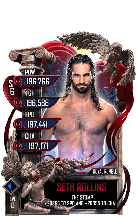 SuperCard SethRollins S6 31 RoyalRumble Valentine