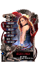 SuperCard BeckyLynch S6 31 RoyalRumble Valentine