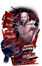 SuperCard Cesaro S6 31 RoyalRumble