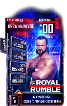 SuperCard DrewMcIntyre S6 31 RoyalRumble MITB