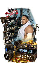 SuperCard SamoaJoe S6 32 WrestleMania36