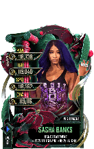 SuperCard SashaBanks S6 28 Nightmare Valentine