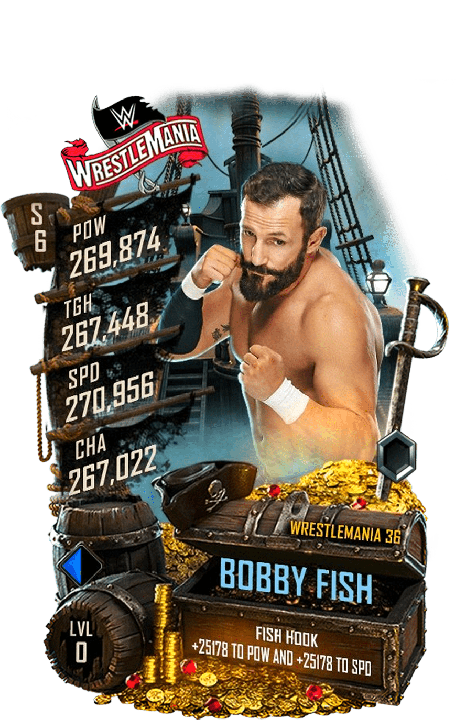 SuperCard BobbyFish S6 32 WrestleMania36