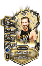 SuperCard AdamCole S6 32 WrestleMania36 Title