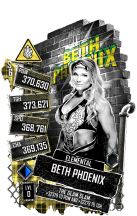 SuperCard BethPhoenix S6 33 Elemental Extreme