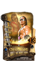 SuperCard BretHart S6 32 WrestleMania36 Event