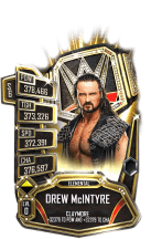 SuperCard DrewMcIntyre S6 33 Elemental Title