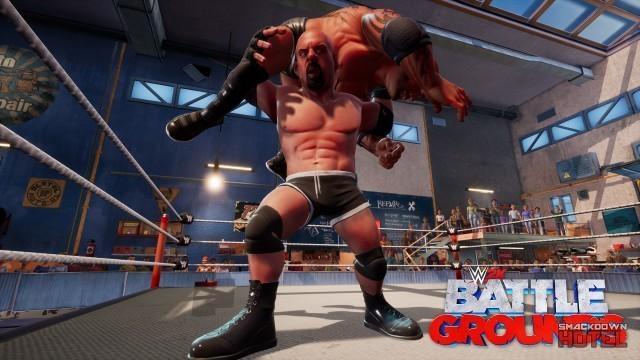 WWE2KBattlegrounds DLC Goldberg Batista