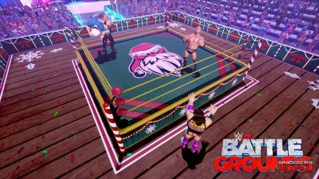 WWE2KBattlegrounds HOLIDAY ARENA