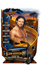 Super card john morrison s6 34 summer slam20 18002 216