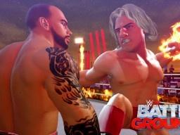 WWE2KBattlegrounds RICOCHET VS RIC FLAIR