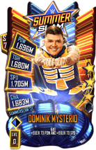 Super card dominik mysterio s7 41 summer slam21 18200 216