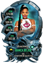 SuperCard Bianca Belair S7 35 BioMech