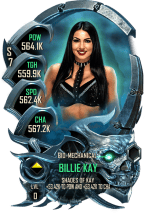 SuperCard Billie Kay S7 35 BioMech