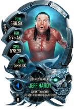 SuperCard Jeff Hardy S7 35 BioMech