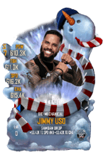 SuperCard Jimmy Uso Xmas S7 35 BioMech