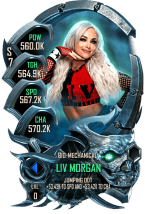 SuperCard Liv Morgan S7 35 BioMech