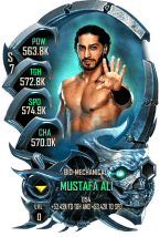 SuperCard Mustafa Ali S7 35 BioMech