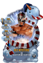 SuperCard Rey Mysterio Xmas S7 35 BioMech