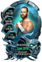 SuperCard Sami Zayn S7 35 BioMech