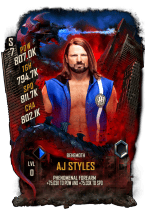 SuperCard AJ Styles S7 37 Behemoth