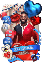 SuperCard Cedric Alexander Valentine S7 37 Behemoth