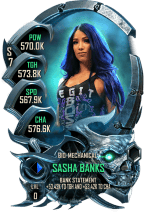 SuperCard Sasha Banks S7 35 BioMech