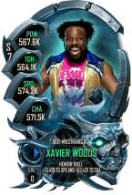 SuperCard Xavier Woods S7 35 BioMech