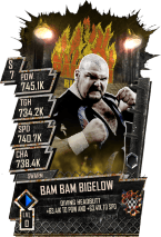 SuperCard Bam Bam Bigelow Extreme S7 36 Swarm