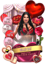 SuperCard Billie Kay Valentines S7 36 Swarm