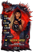 SuperCard Kayden Carter Fusion S7 37 Behemoth