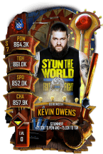 SuperCard Kevin Owens Spring S7 37 Behemoth