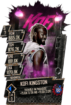 SuperCard Kofi Kingston Extreme S7 37 Behemoth