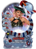 SuperCard Lacey Evans Xmas S7 37 Behemoth