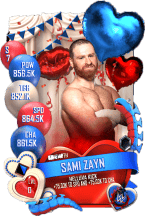 SuperCard Sami Zayn Valentine S7 37 Behemoth