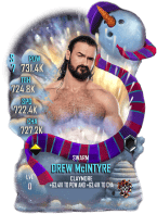 SuperCard Drew McIntyre Xmas S7 36 Swarm