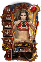 SuperCard Mickie James Spring S7 36 Swarm