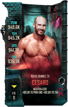 SuperCard Cesaro S7 38 RoyalRumble21