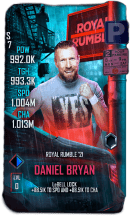 SuperCard Daniel Bryan Fusion S7 38 RoyalRumble21