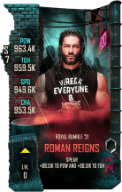 SuperCard RomanReigns S7 38 RoyalRumble21