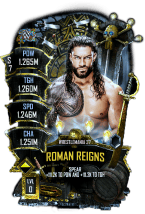 SuperCard Roman Reigns Spring S7 39 WrestleMania37