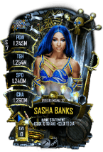 SuperCard Sash Banks Spring S7 39 WrestleMania37