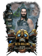SuperCard Seth Rollins S7 39 WrestleMania37
