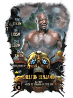 SuperCard Shelton Benjamin S7 39 WrestleMania37